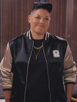 Sara Ramirez And Just like That Bomber Jacket