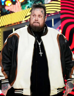 Jelly Roll CMT Music Awards 2024 Leather Jacket