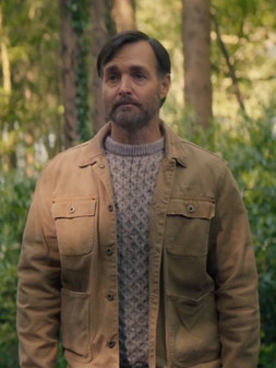 Will Forte Bodkin 2024 Beige Jacket
