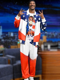 Snoop Dogg The Tonight Show 2024 Tracksuit