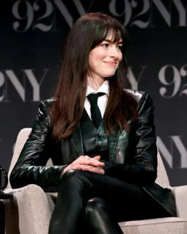 Solène 2024 The Idea Of You Leather Blazer