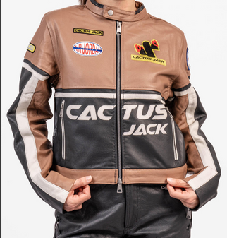 Cactus Jack Leather Jacket
