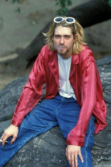 Kurt Cobain Pink Jacket