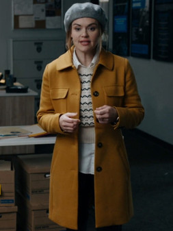 Maddie Tipline Mysteries Dial 1 For Murder Brown Coat