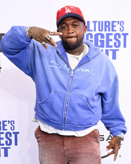 DJ Mustard BET Awards 2024 Purple Hoodie