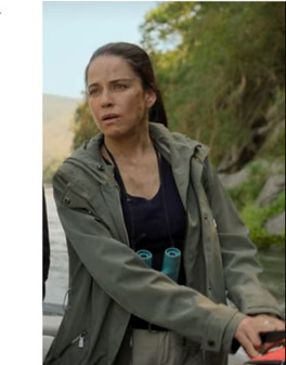 Ana Claudia Talancón The Accident Green Jacket