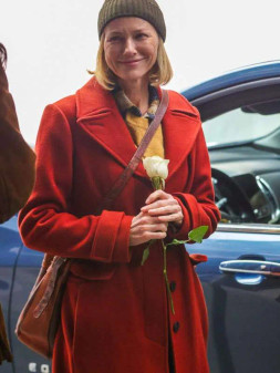 Iris Green The Friend 2025 Red Coat