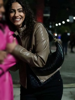 Mandip Gill Curfew 2024 Leather Jacket