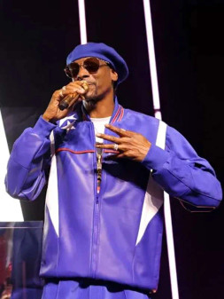 Snoop Dogg Paris Olympics 2024 Purple Jacket
