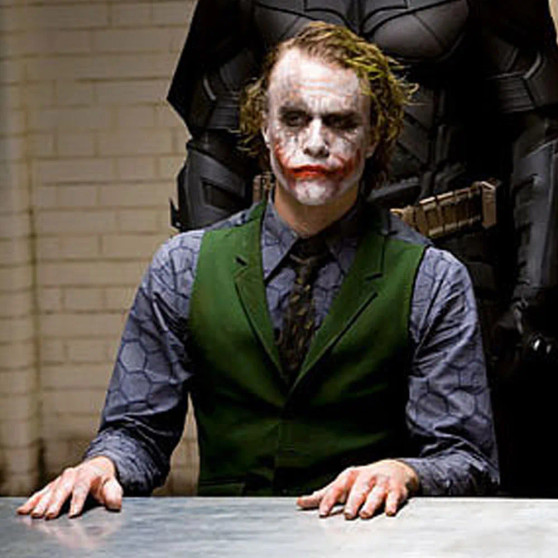 Joker The Dark Knight Green Vest for men