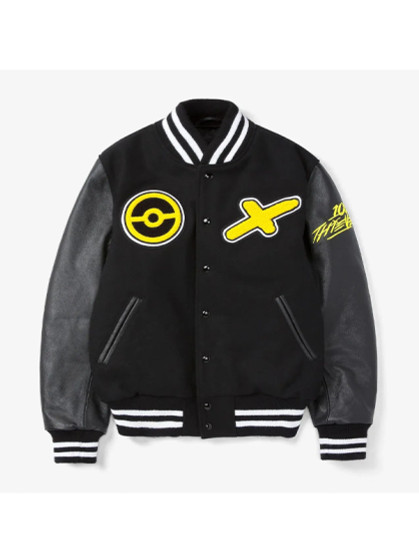 Golden Bear Pikachu Varsity Jacket