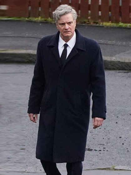Colin Firth Lockerbie A Search for Truth Black Coat