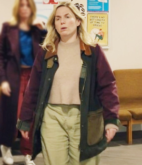 Eva Birthistle Bad Sisters S02 Colorblock Jacket