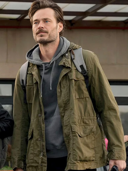 Travis Dirty Angels Green Jacket