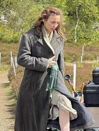 Jodie Comer 28 Years Later 2025 Wool Coat