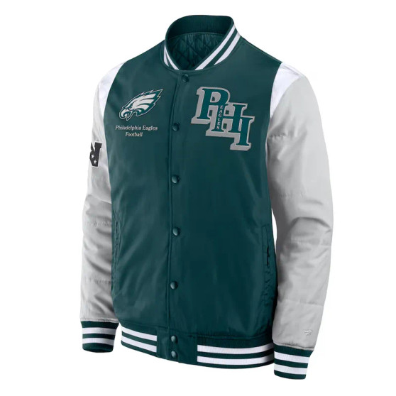 Philadelphia Eagles Elements Elite Varsity Jacket