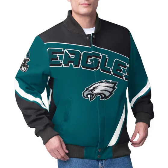 Philadelphia Eagles Maximum Racing Jacket