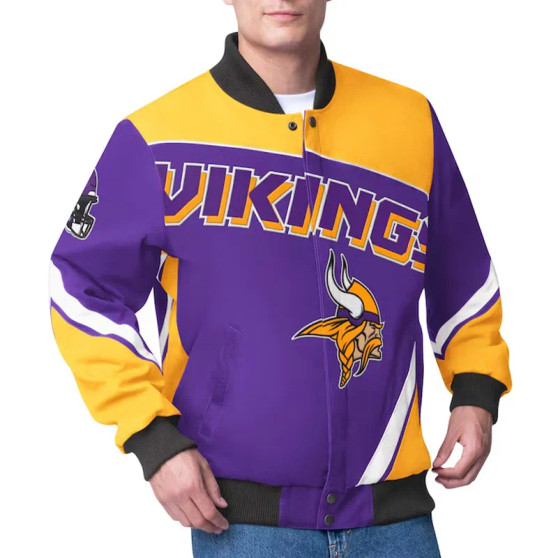 Minnesota Vikings Maximum Racing Jacket