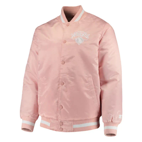 NY Knicks Pink Jacket