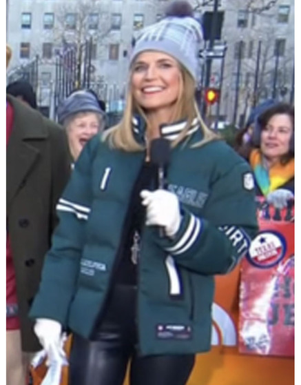 Savannah Guthrie The Today Show 2025 Puffer Jacket