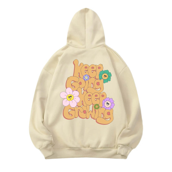 Keep Going Keep Growing Hoodie