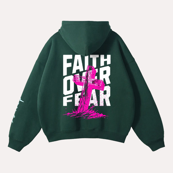 Vibes Faith Over Fear Hoodie