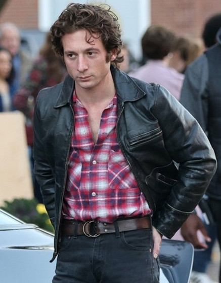 Jeremy Allen Deliver Me From Nowhere 2025 Leather Jacket