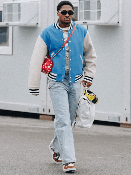 Stefon Diggs Varsity Jacket