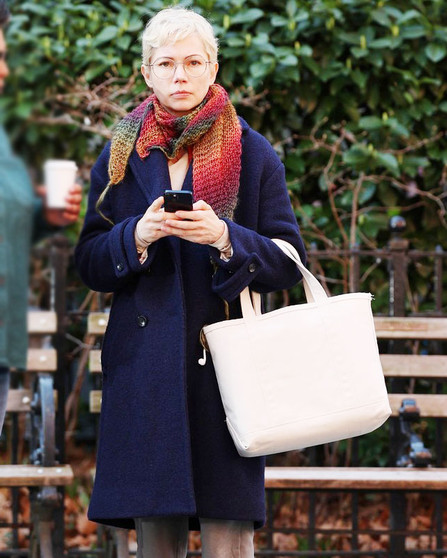 Michelle Williams Dying For Sex 2025 Blue Coat