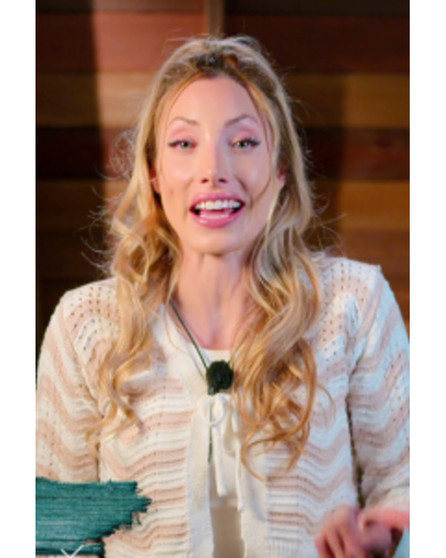 Battle Camp S1 Avori Strip 2025 Chevron Striped Cardigan