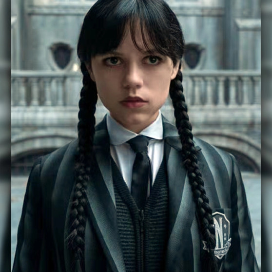 Wednesday adams Jenna Ortega Wednesday Uniform Blazer