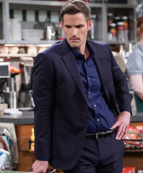 Andy Ridings Night Court 2025 Crash Blue Blazer