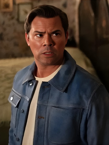 Cole Film I Don’t Understand You 2025 Andrew Rannells Blue Jacket