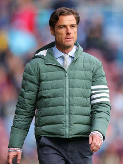 Championship Burnley Scott Green Puffer Hooded Jacket