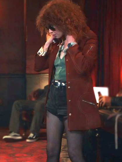 Natasha Lyonne Poker Face Last Looks S02 Charlie Cale Suede Jacket