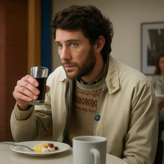 Fred The Mastermind 2025 John Magaro Cotton Jacket