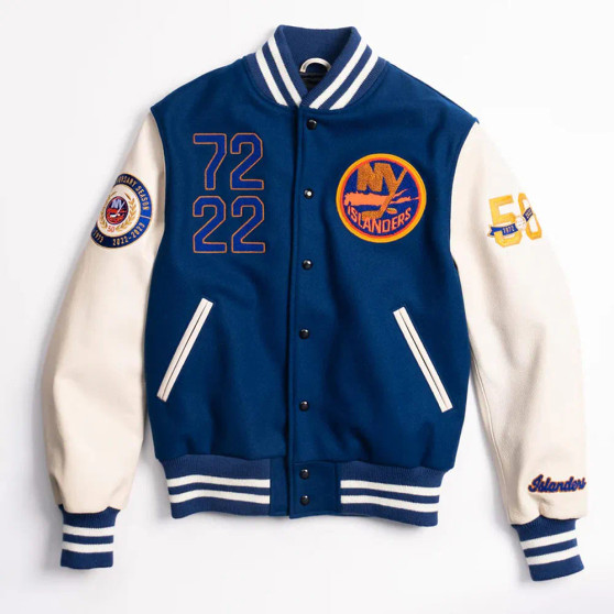 New York Islanders 50th Anniversary Full-Snap Jacket
