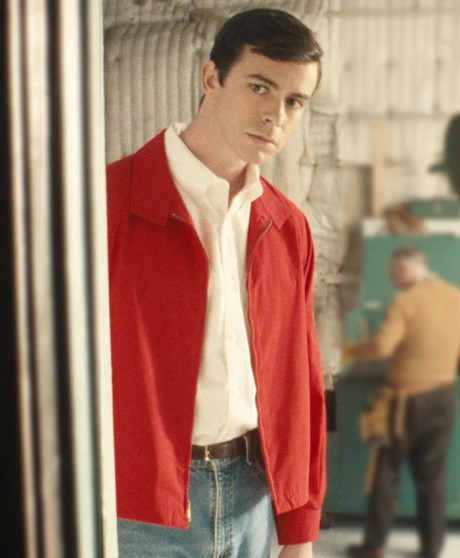 Joey Pollari Monster The Ed Gein Story 2025 Anthony Perkins Cotton Jacket