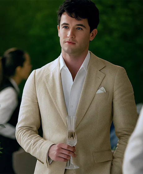 Tom Blyth People We Meet on Vacation 2026 Alex Blazer