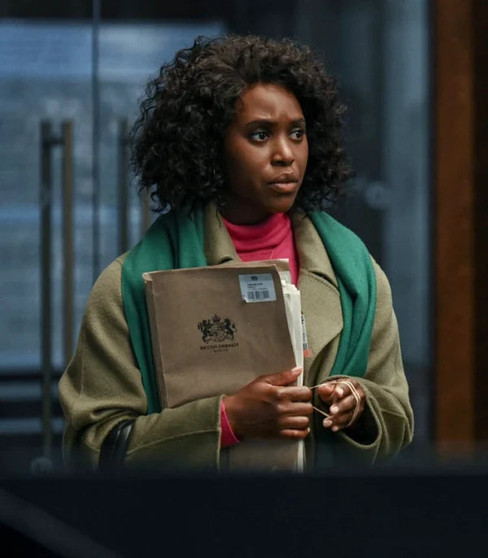 Hijack S02 Clare-Hope Ashitey Wool Green Coat