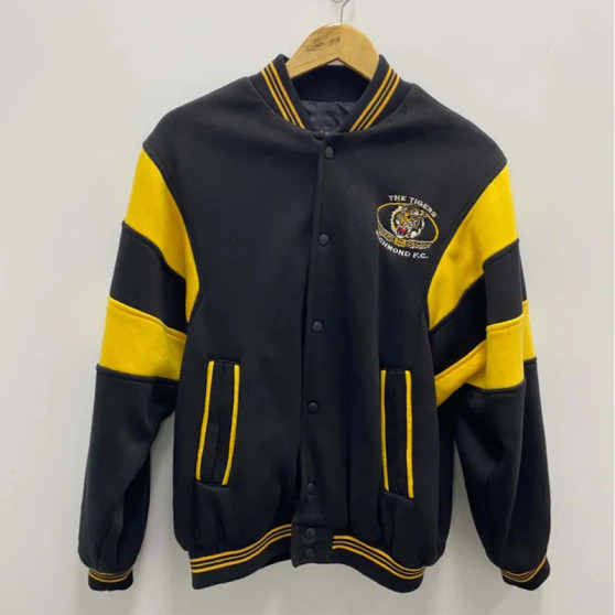 Black and Gold Richmond Tigers Full-Snap Jacket