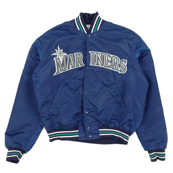 Seattle Mariners 90’s  Navy Jacket