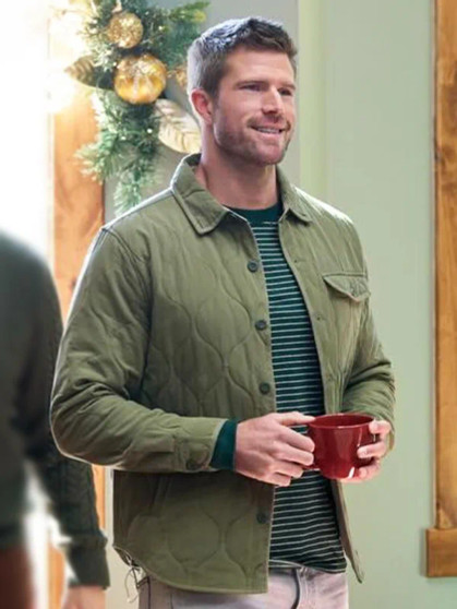 Davey Fisher Finding Mr Christmas S02 Polyester Green Jacket