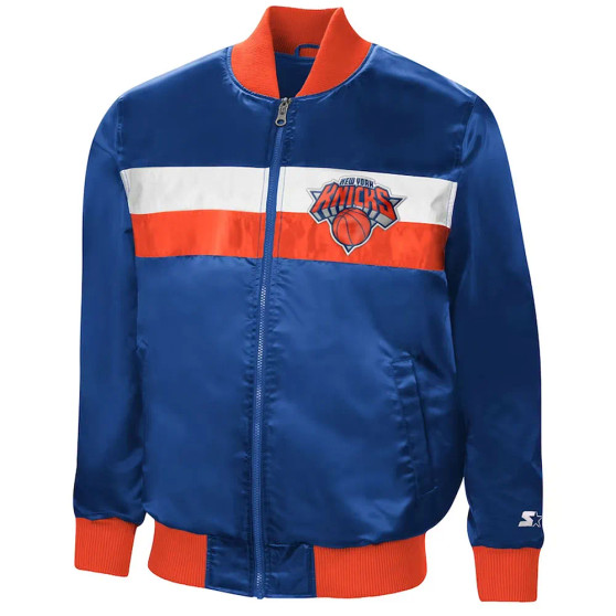 New York Knicks Warm Up Jacket