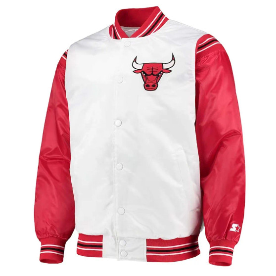 Chicago Bulls Satin Bomber Jacket