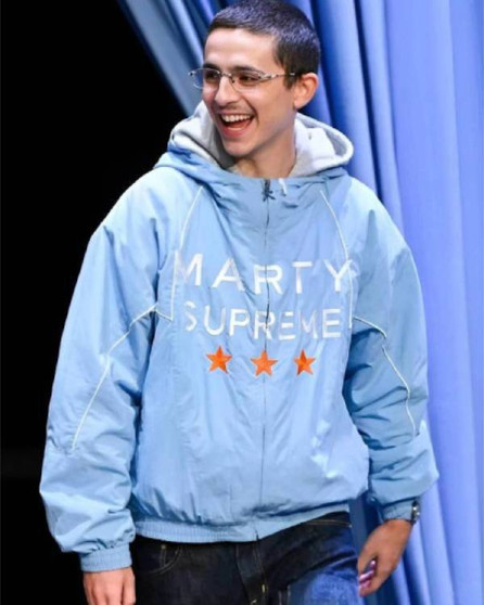 Marty Supreme Blue Jacket