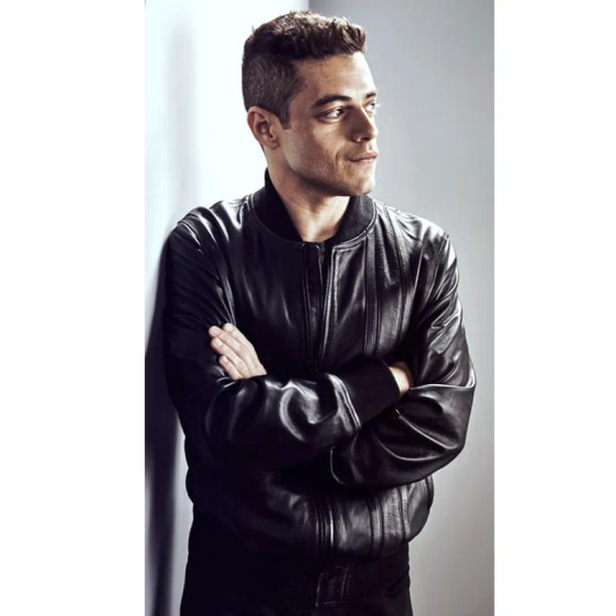 Rami Malek Mr Robot Leather Jacket