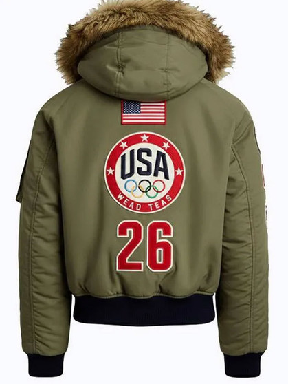 Olympic 2026 Team USA Bomber Jacket