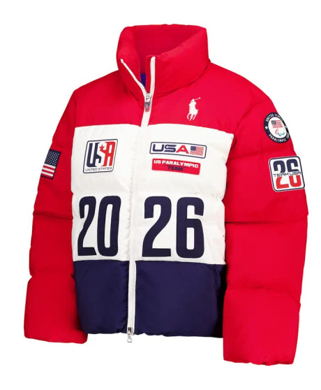 Olympics 2026 Team USA Closing Ceremony Down Jacket