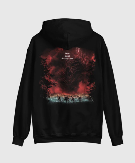 Stranger Things S05 One Last Adventure Hoodie